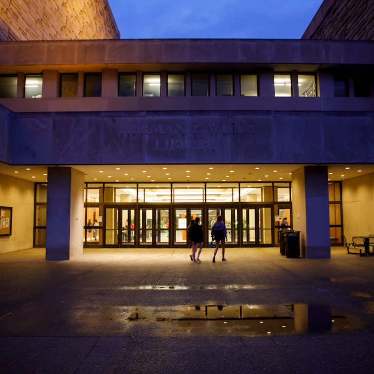 Wells Library, IU Bloomington